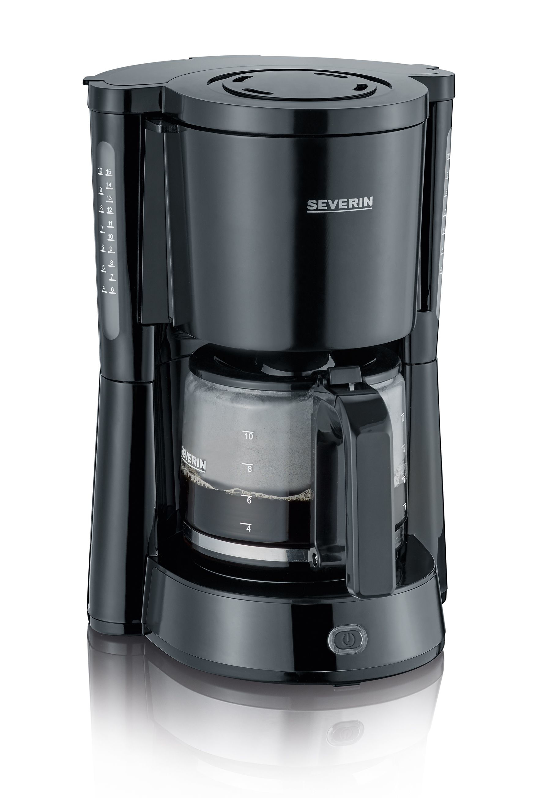Severin KA 4815 Macchina per Caffe' Automatica-Manuale con Filtro 1.25 Litri Nero Severin KA4815 Automatica/Manuale Macchina da caffè con filtro