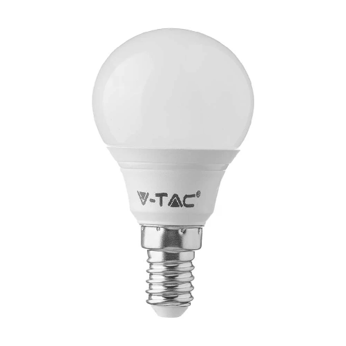 V-TAC PRO Lampadina LED Chip Samsung E14 55W P45 3000K V-TAC VT-236 lampada LED Bianco caldo 3000 K 5,5 W E14