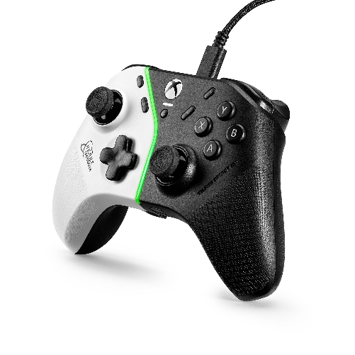 Thrustmaster H.E.A.R.T. Nero, Bianco USB Gamepad PC, Xbox One, Xbox One S, Xbox One X