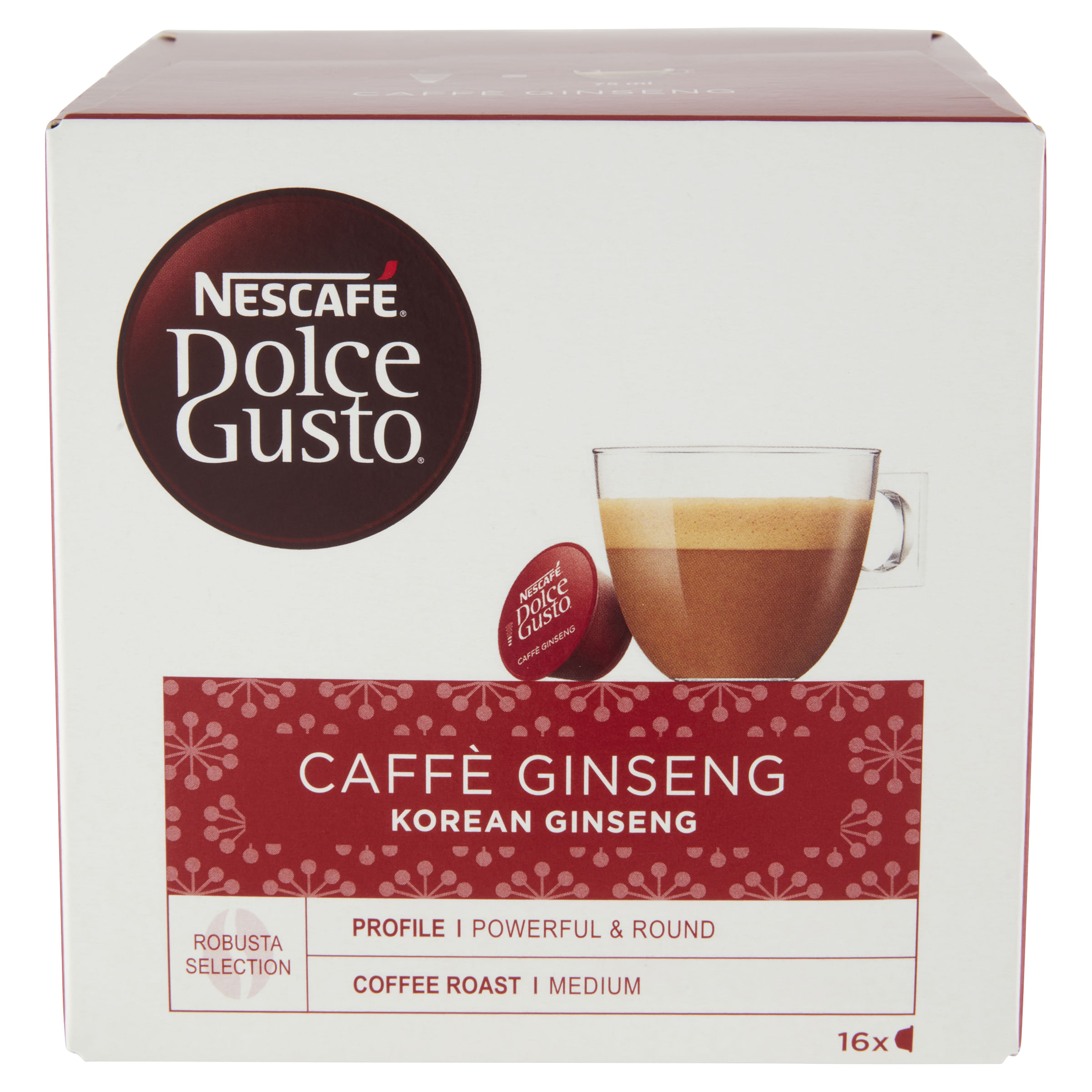 Nescafè Nescafé Dolce Gusto Caffè Ginseng 16 Capsule Nescafé Dolce Gusto Caffè Ginseng 16 Capsule