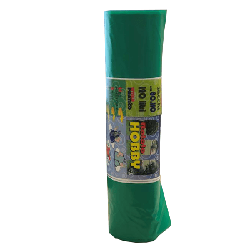 10 Sacchi Verde 80x110cm 130Lt 46μ Rolsac