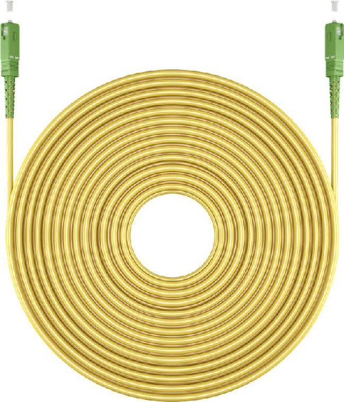 Wentronic Goobay 59646 Glasfaserkabel 30 m SC/APC FTTH OS2 Gelb (59646)