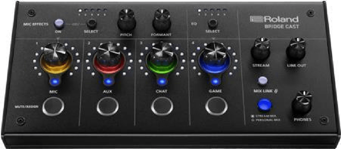 Roland Bridge Cast Schwarz 44100 - 96000 Hz (425161A99)
