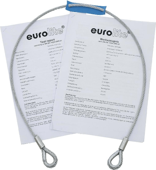 EUROLITE Sicherungsseil AG-15 4x1000mm bis 15kg (58010364)