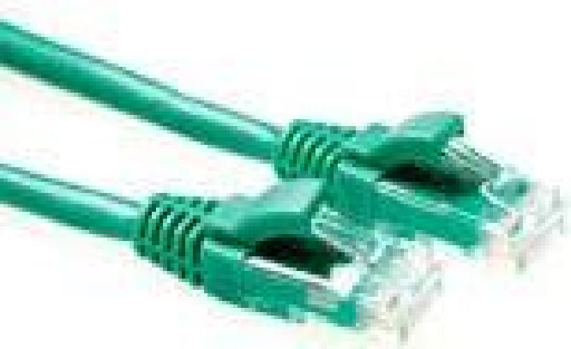 ACT Green 7 meter U/UTP CAT6 patch cable component level with RJ45 connectors