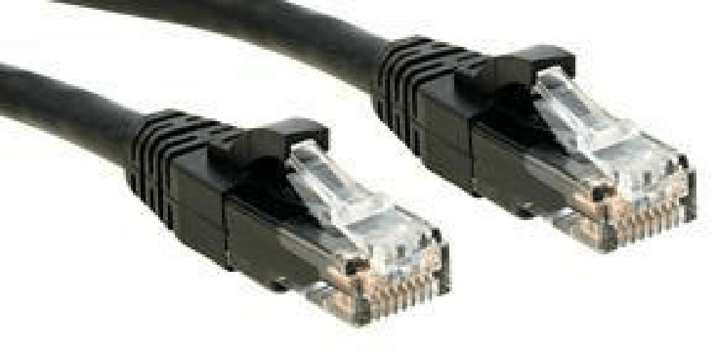 LINDY___ Lindy Cat.6 UTP 0.3m cavo di rete Nero 0,3 m Cat6 U/UTP (UTP)