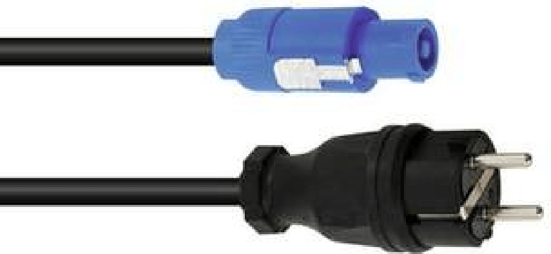 PSSO POWERCON Netzleitung,5,0m H07RN-F 3G1,5