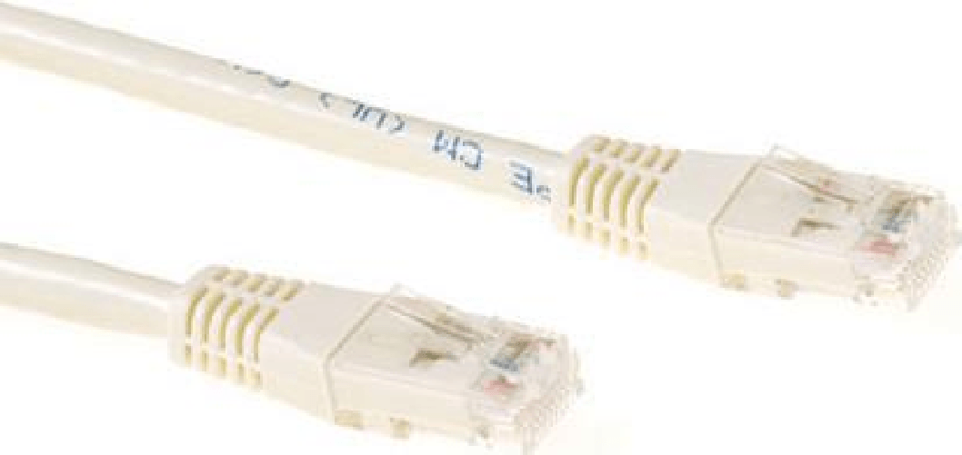 ACT IB8452 0.25m Cat6 U/UTP (UTP) Cavo di rete avorio (IB8452)