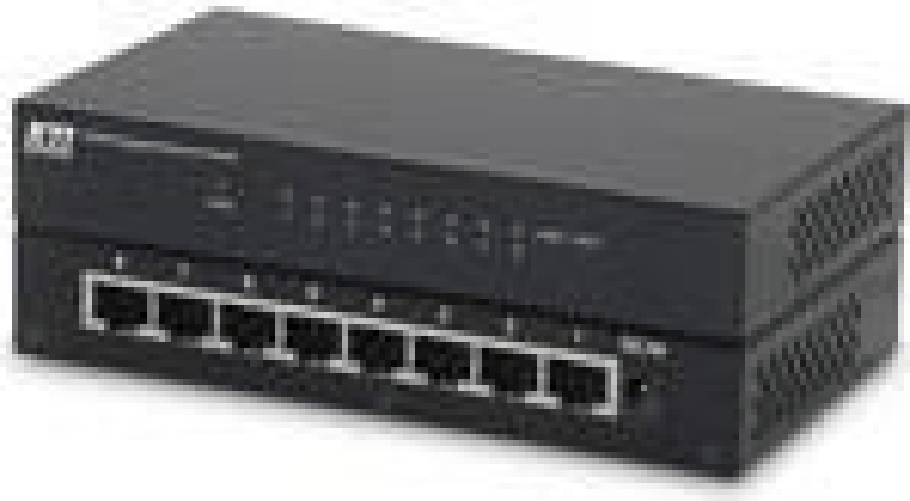 KTI Networks 8 porte Gigabit non gestite da 10/100/1000 Mbps con KGS-SOHO 8 SWITCH (KGS-SOHO-8)