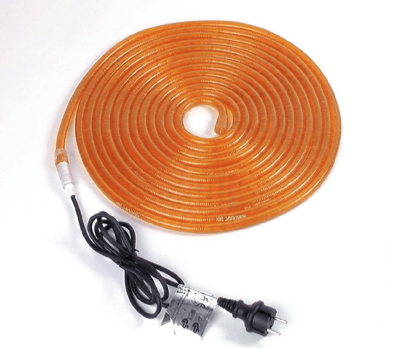 EUROLITE RUBBERLIGHT RL1-230V orange 9m (50506080)