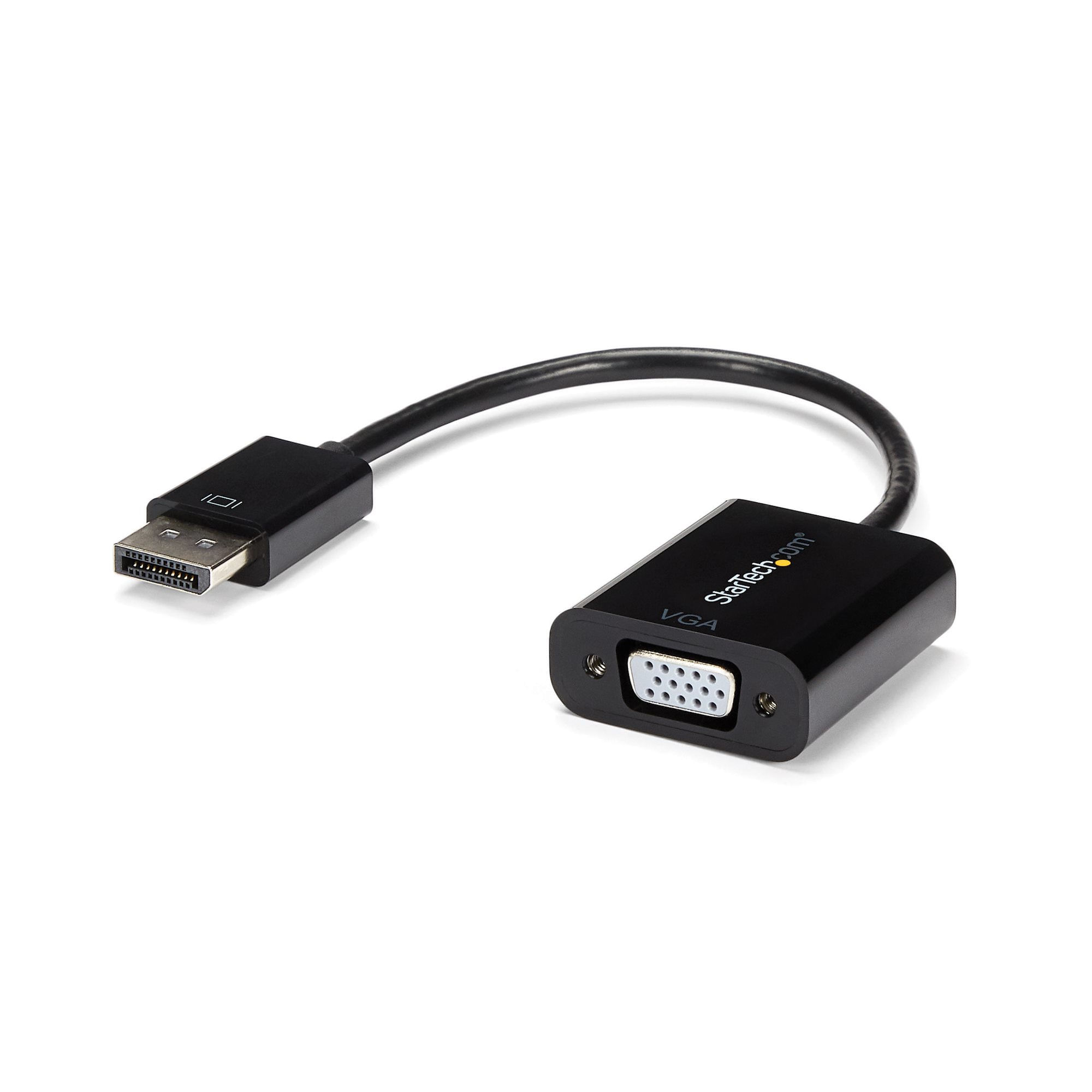 StarTech.com Adattatore DisplayPort VGA - Convertitore attivo da DP a VGA - Video 1080p - Cavo monitor DP/DP++ a VGA - Adattatore da DP a VGA - Dongle