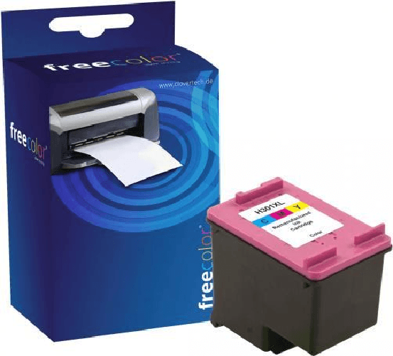 Freecolor HP564EE-INK-FRC cartuccia d'inchiostro 1 pz Ciano, Magenta, Giallo