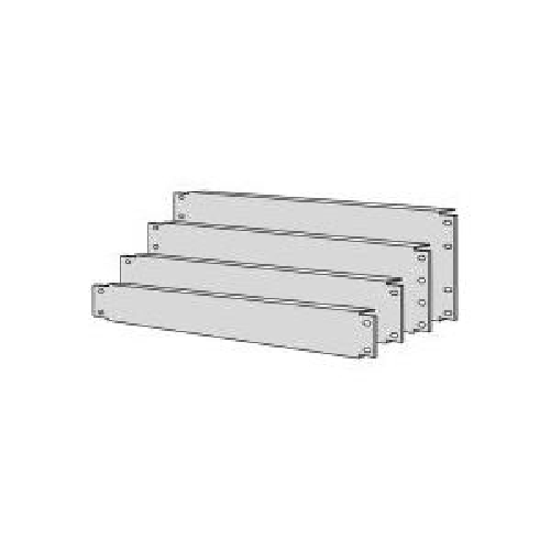 ApraNET - Rack-Blindabdeckungsplatte - RAL 9005, Dark Black - 3U - 48.3 cm (19")