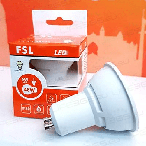 GU10 Lampadina LED - 3W 4000K 260LM 38 ° CRI>80