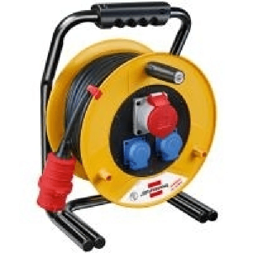 Brennenstuhl Brobusta CEE 1 IP44 tamburo per cavi industriali/cantieri 30m Brennenstuhl H07RN-F 5G2,5 Nero 30 m