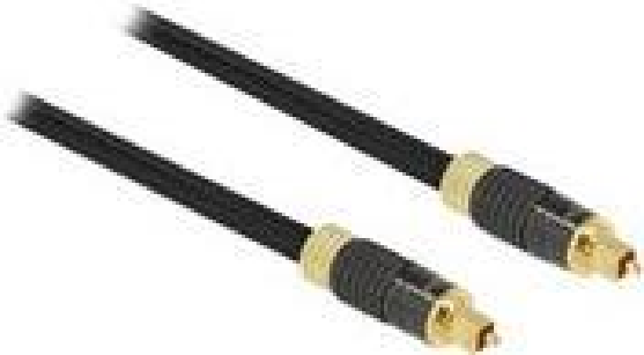DELOCK - Cavo audio digitale (ottico) - spDif - toslink - a toslink May - 50m - fibra di vetro - antracite (86595) DeLOCK Cavo standard TOSLINK maschi