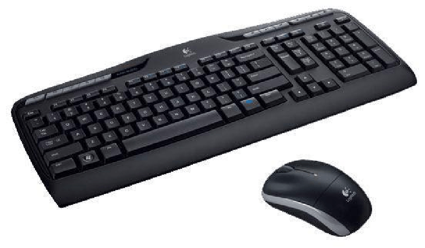 Logitech Wireless Combo MK330 tastiera Mouse incluso Ufficio USB QWERTZ Tedesco Nero