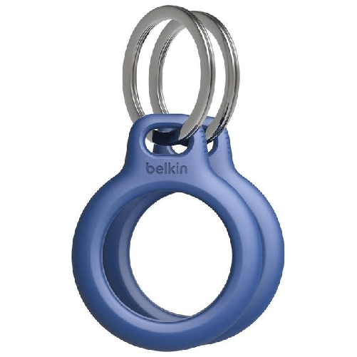 Belkin MSC002BTBL accessorio per keyfinder Custodia per keyfinder Blu (2-PACK SECURE HOLDER W/ KEY RIN - F/ APPLE AIRTAG Belkin MSC002BTBL accessorio