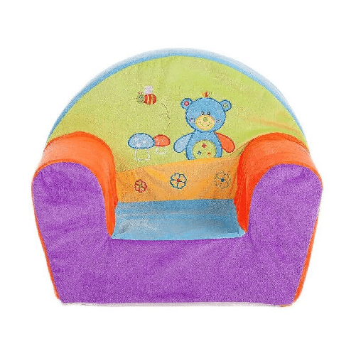 Poltrona per Bambini Multicolore Orso 44 x 34 x 53 cm