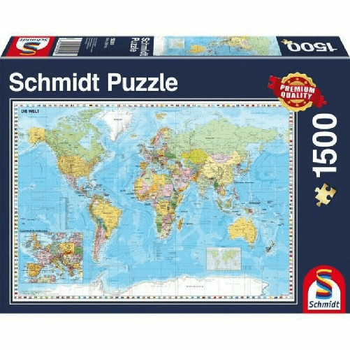 Schmidt Spiele Puzzle Schmidt Spiele Iceland: Kirkjuffellsfoss 1500 Pezzi