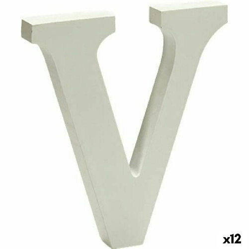 Pincello Lettera Pincello 1711022 1,8 x 21 x 17 cm Lettera V (12 Unità)