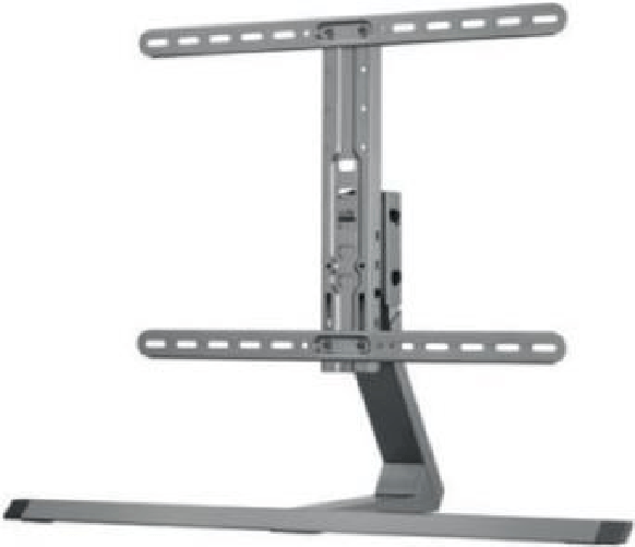 Hagor 8701 Supporto TV a parete 190,5 cm [75] Grigio (HA TABLESTAND L - TABLE BRACKET 55-75IN MAX 40KG) Hagor 8701 Supporto TV a parete 190,5 cm (75")