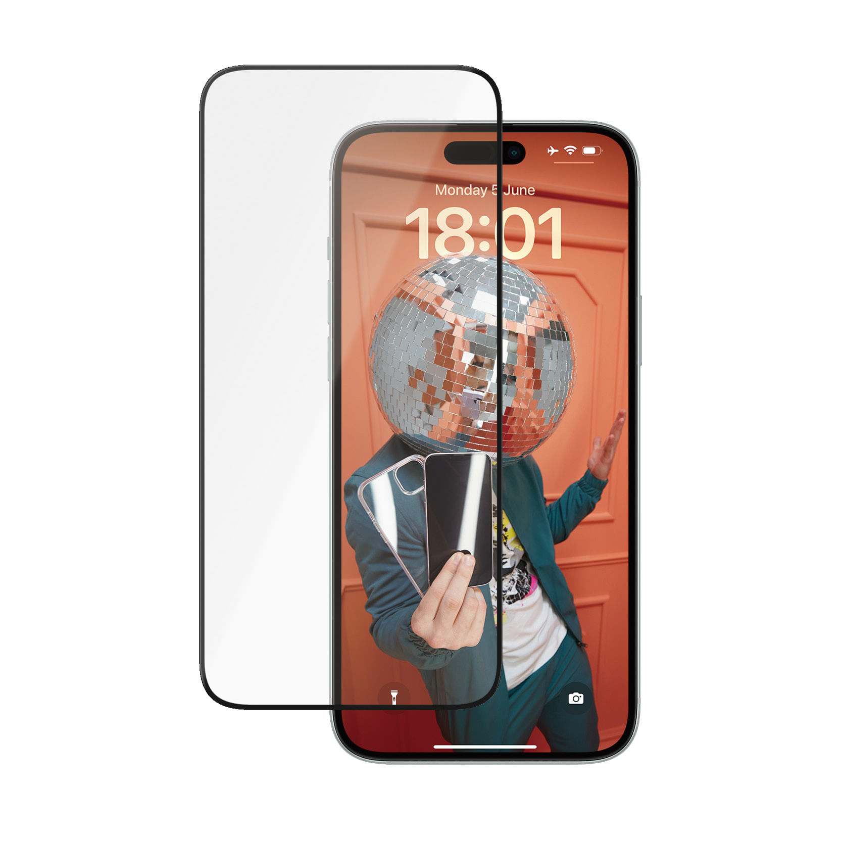 PanzerGlass PG Scrn Ceramic iPhone 15 Plus UWF WA Pellicola proteggischermo trasparente Apple 1 pz