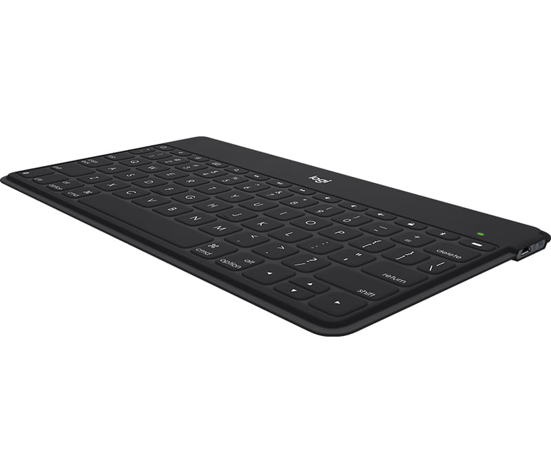 Logitech Keys-To-Go Nero Bluetooth QWERTY Danese, Finlandese, Nordic, Svedese (Logitech Keys-To-Go - Tastiera - Bluetoot Logitech Keys-To-Go QWERTY Da