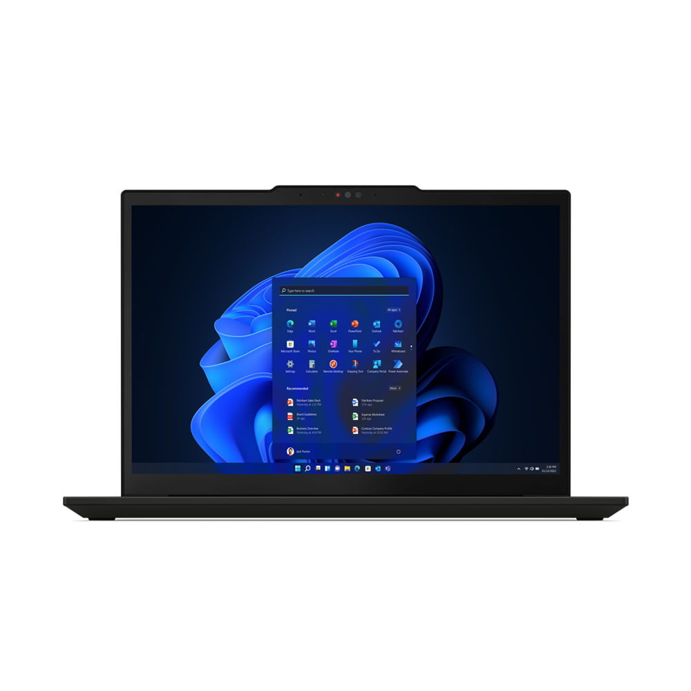 Lenovo ThinkPad X13 Intel Core i7 i7-1355U Computer portatile 33,8 cm (13.3") WUXGA 16 GB LPDDR5-SDRAM 512 GB SSD Wi-Fi 6E (802.11ax) Windows 11 Pro