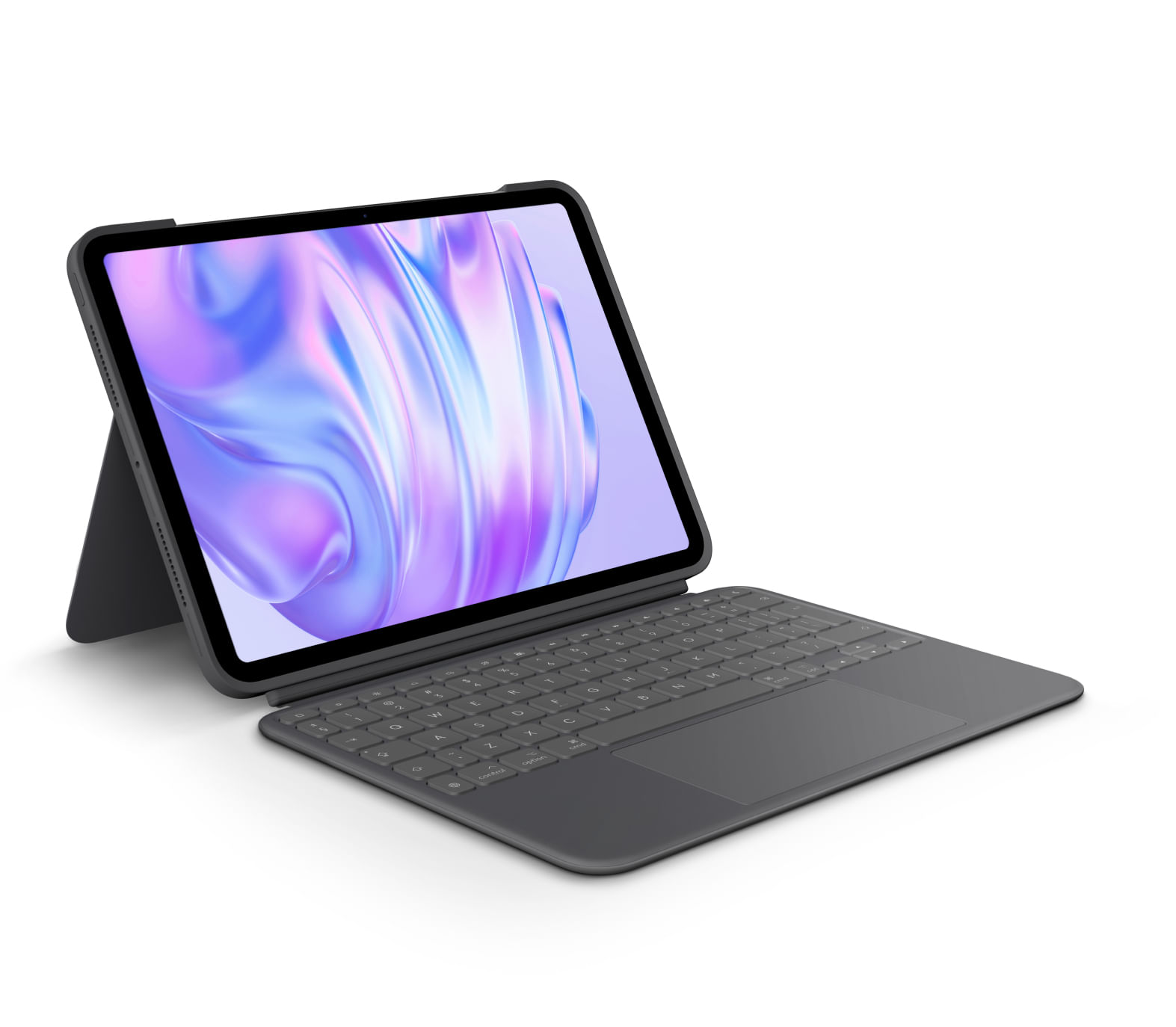 Logitech Combo Touch QWERTY US International Smart Connector Grafite