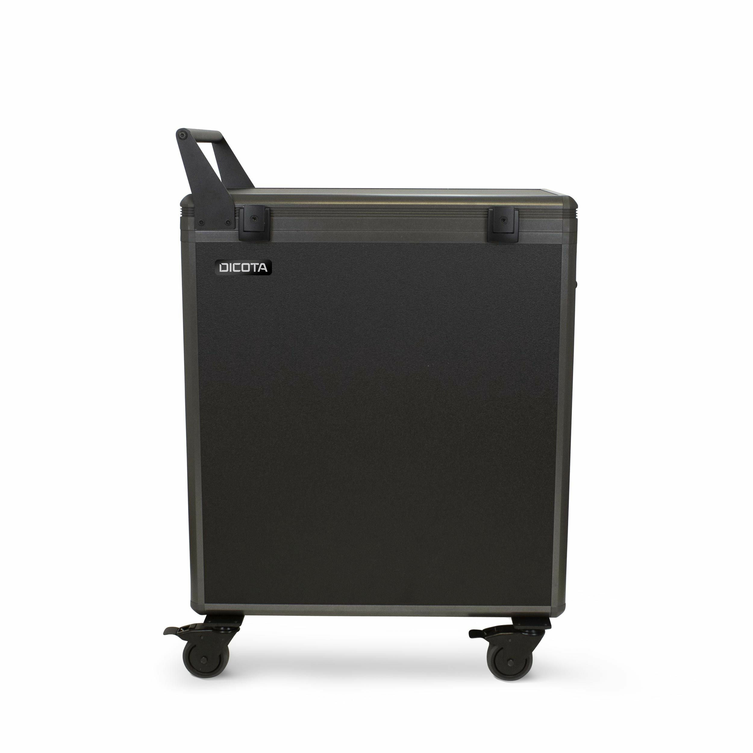 DICOTA D32005-CH portable device management cart& cabinet Carrello per la gestione dei dispositivi portatili Nero (CHARG DICOTA D32005-CH portable dev