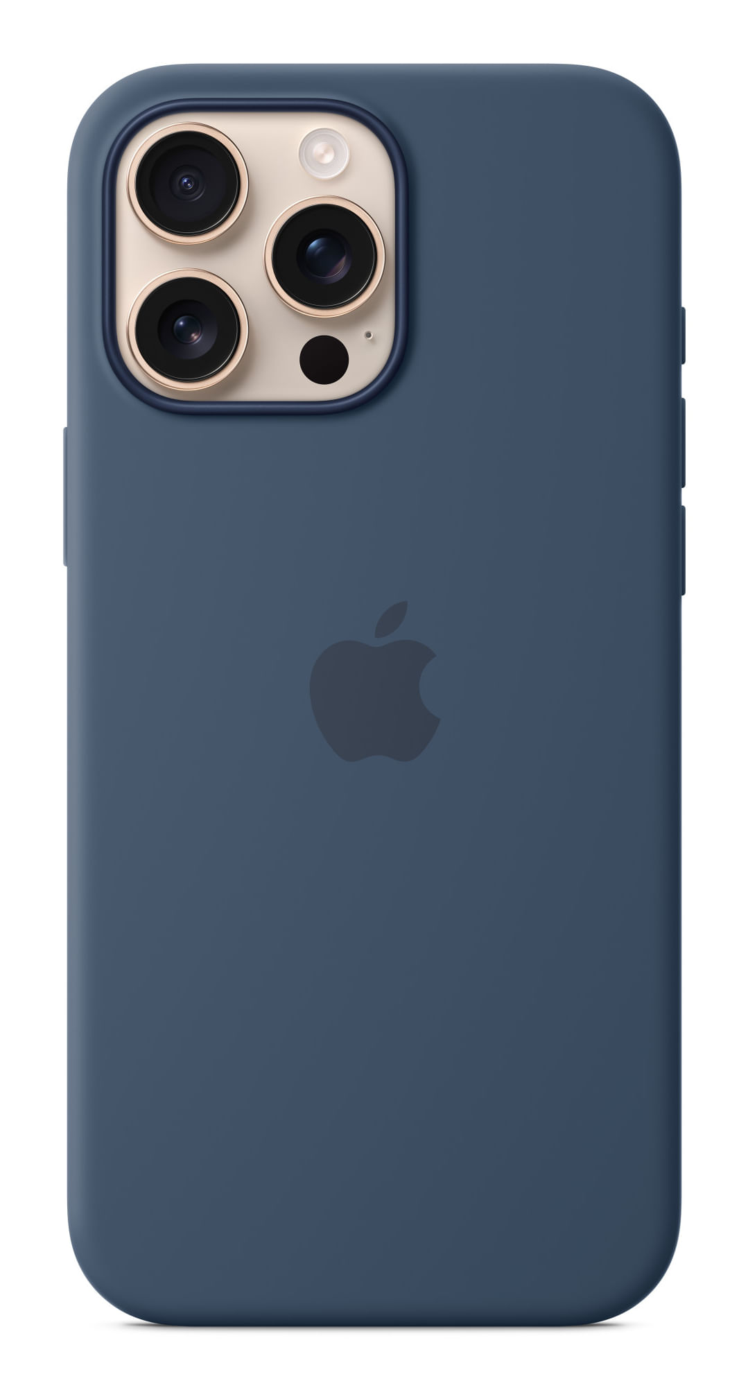 Apple Custodia MagSafe in silicone per iPhone 16 Pro Max - Denim (iPhone16 Pro Max Silicone Case with MagSafe - Denim) Apple Custodia MagSafe in silic