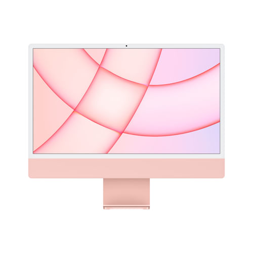 Apple iMac Apple M M1 61 cm (24") 4480 x 2520 Pixel PC All-in-one 8 GB 256 GB SSD macOS Big Sur Wi-Fi 6 (802.11ax) Rosa