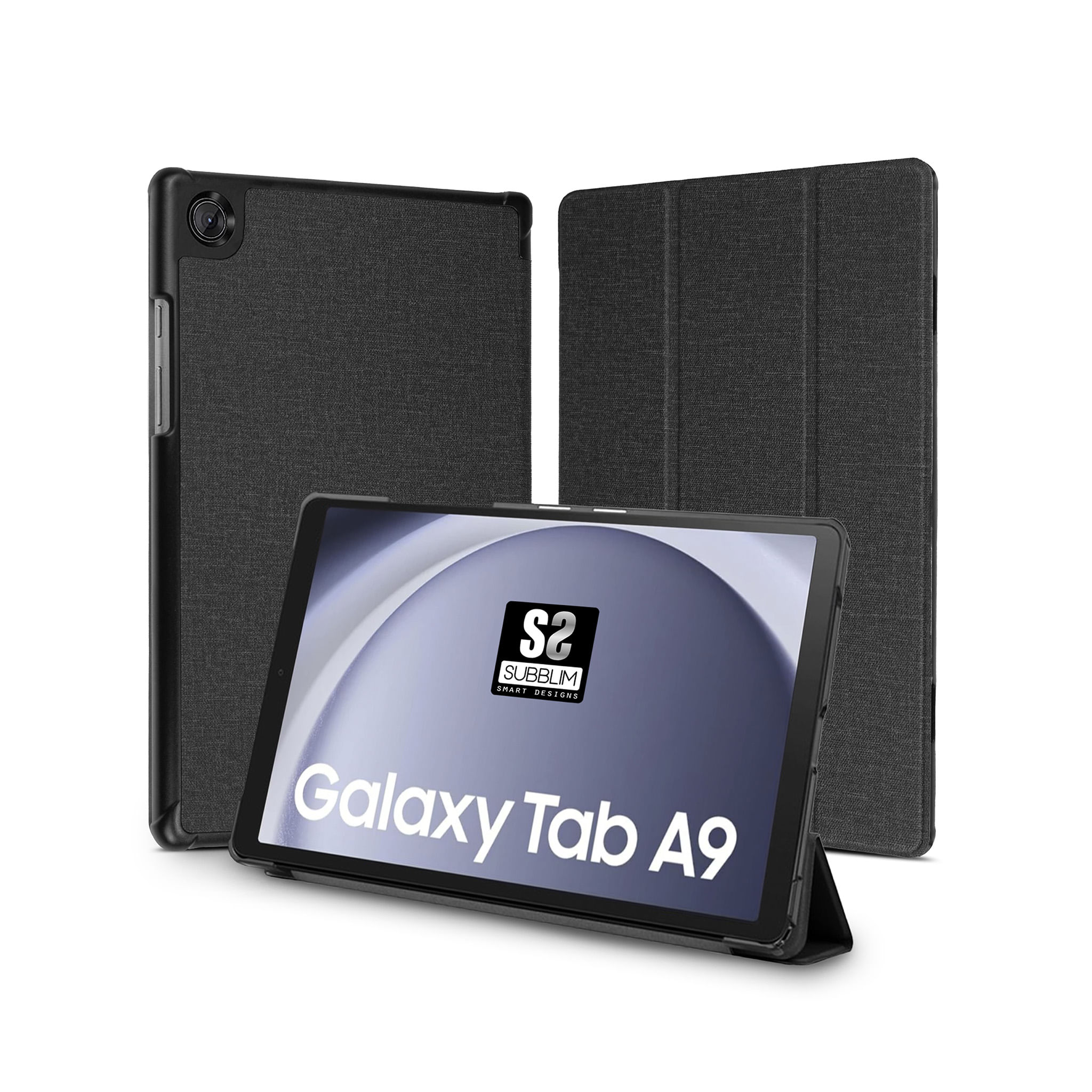 Subblim Protege tu nueva Galaxy Tab A9 de 8,7? con la funda Shock Case de SUBBLIM SUBBLIM FUNDA TABLET SHOCK CASE SAMSUNG TAB A9 8.7'' NEGRO Custodia