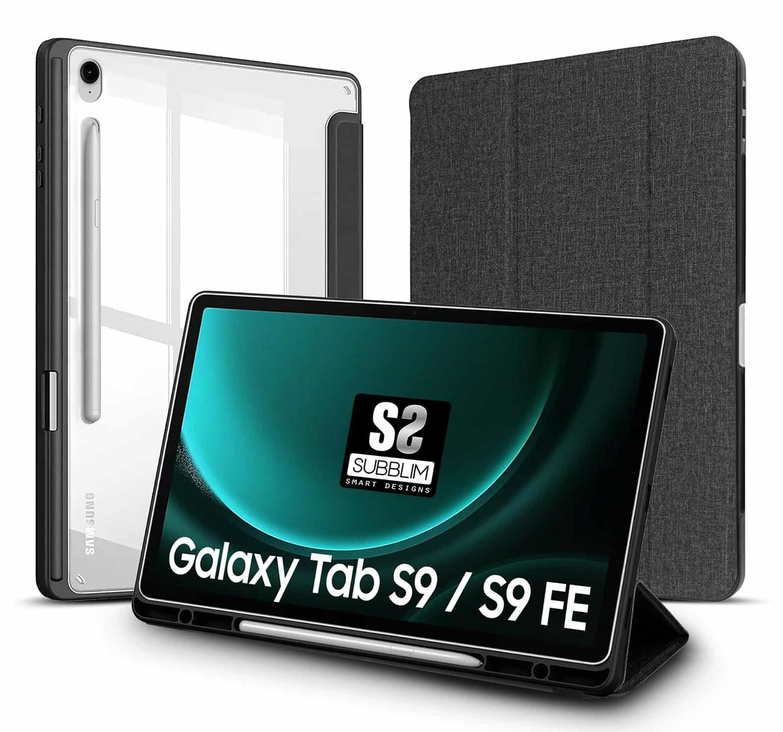 Subblim Custodia Subblim Esclusiva per Samsung Galaxy Tab S9 11"/S9 FE+ 10,9" - Protezione Totale - Design Moderno SUBBLIM SUBCST-5SC500 custodia per