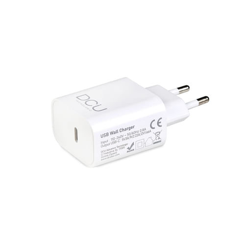 Dcu Tecnologic DCU Advance Tecnologic 37300720 Caricabatterie per dispositivi mobili Universale Bianco USB Auto DCU Advance Tecnologic 37300720 Carica
