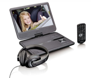 Lenco DVP-1010 Lettore DVD portatile Convertibile 25,4 cm (10") 1024 x 600 Pixel Nero