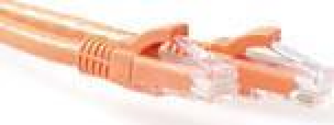 ACT Orange 3 meter U/UTP CAT6 patch cable snagless with RJ45 connectors. Cat6 u/utp snagless or 3.00m (IS1503) ACT IS1503 cavo di rete Arancione 3 m C