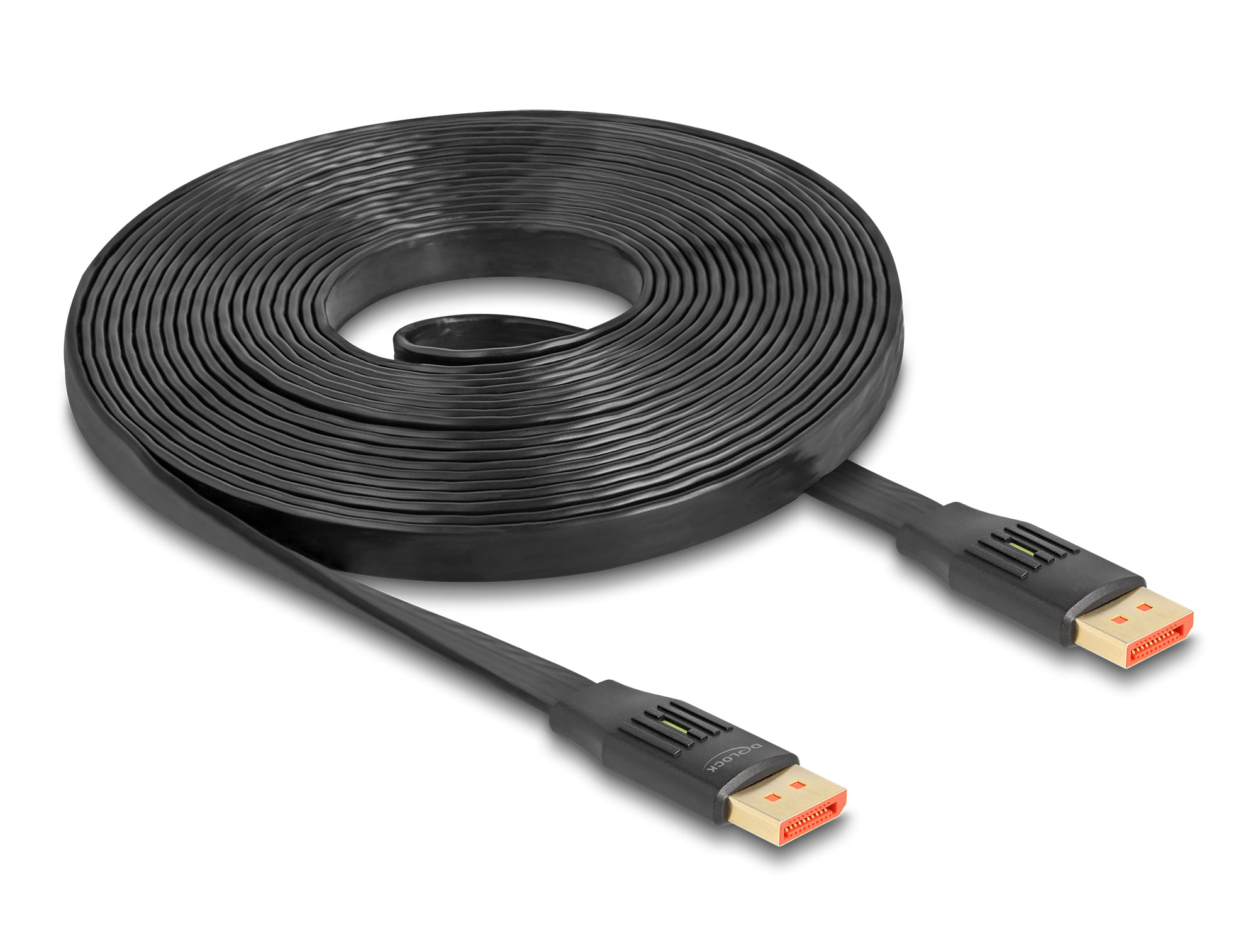 DeLOCK Cavo a nastro piatto DisplayPort 8K 60 Hz 5 m