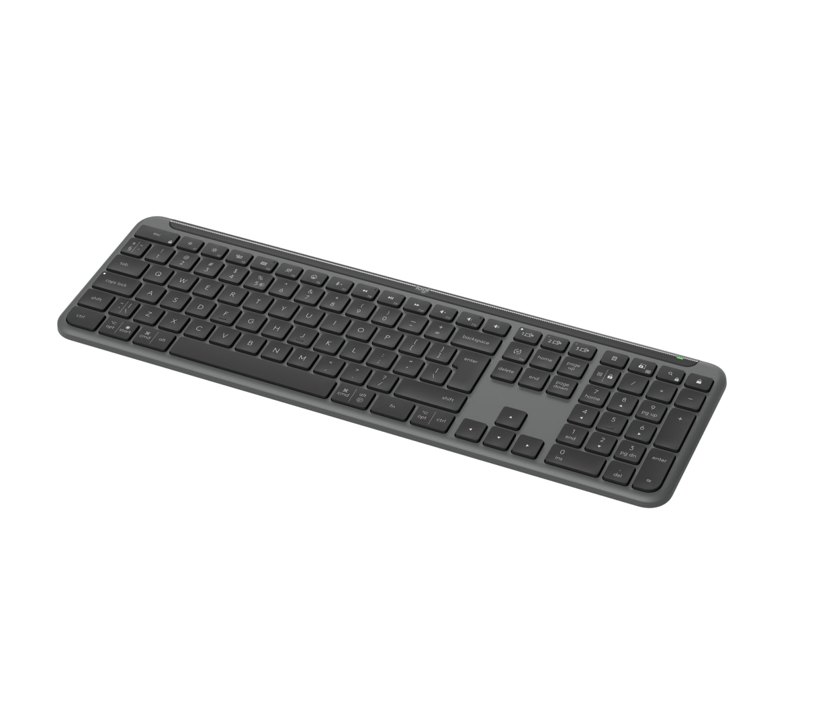 Logitech K950 Signature Slim tastiera RF senza fili + Bluetooth QWERTY US International Grafite Logitech Signature Slim K950
