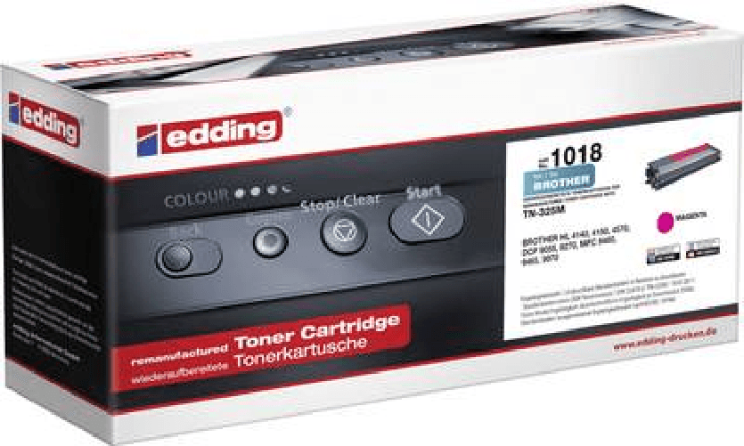 Edding toner edding EDD-1018 magenta compatibile con Brother TN-325M Edding EDD-1018 cartuccia toner 1 pz Compatibile Magenta