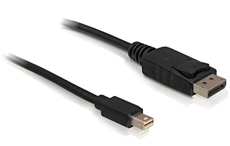 DeLOCK mini DP/DP 1.2 2 m Mini DisplayPort DisplayPort Nero (Delock Kabel Mini-DisplayPort  DisplayPort 2m)