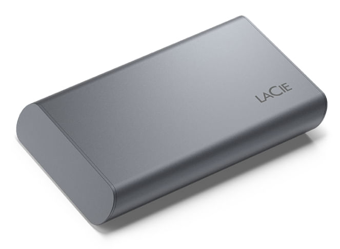 LaCie Mobile SSD Secure Tecnologia Thunderbolt 2 TB USB tipo-C 3.2 Gen 2 (3.1 Gen 2) Grigio