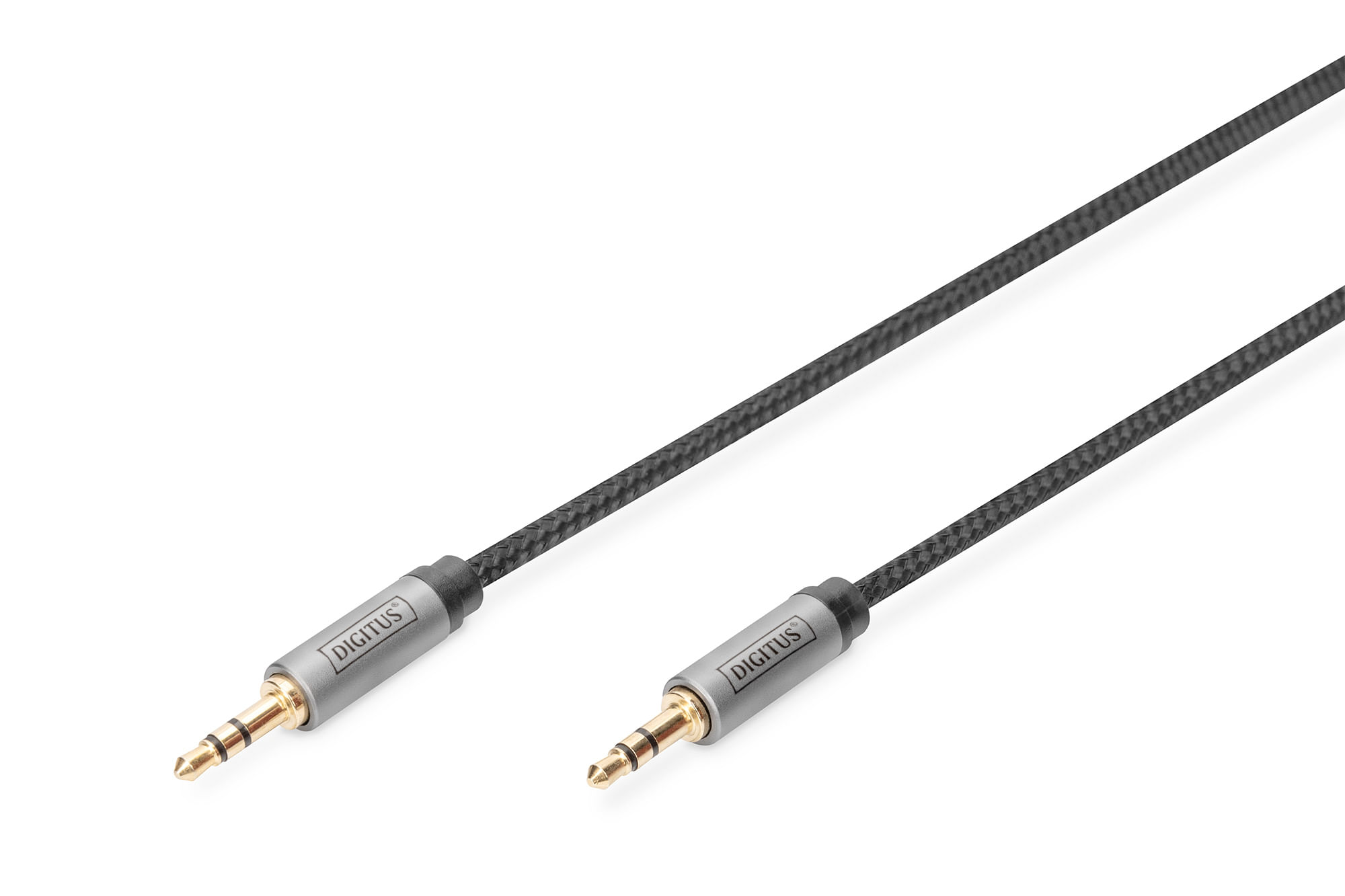 DIGITUS Cavo di collegamento audio, da jack 3,5 mm a jack 3,5 mm mt 1,8 Digitus Cavo di collegamento audio, da jack 3,5 mm a jack 3,5 mm