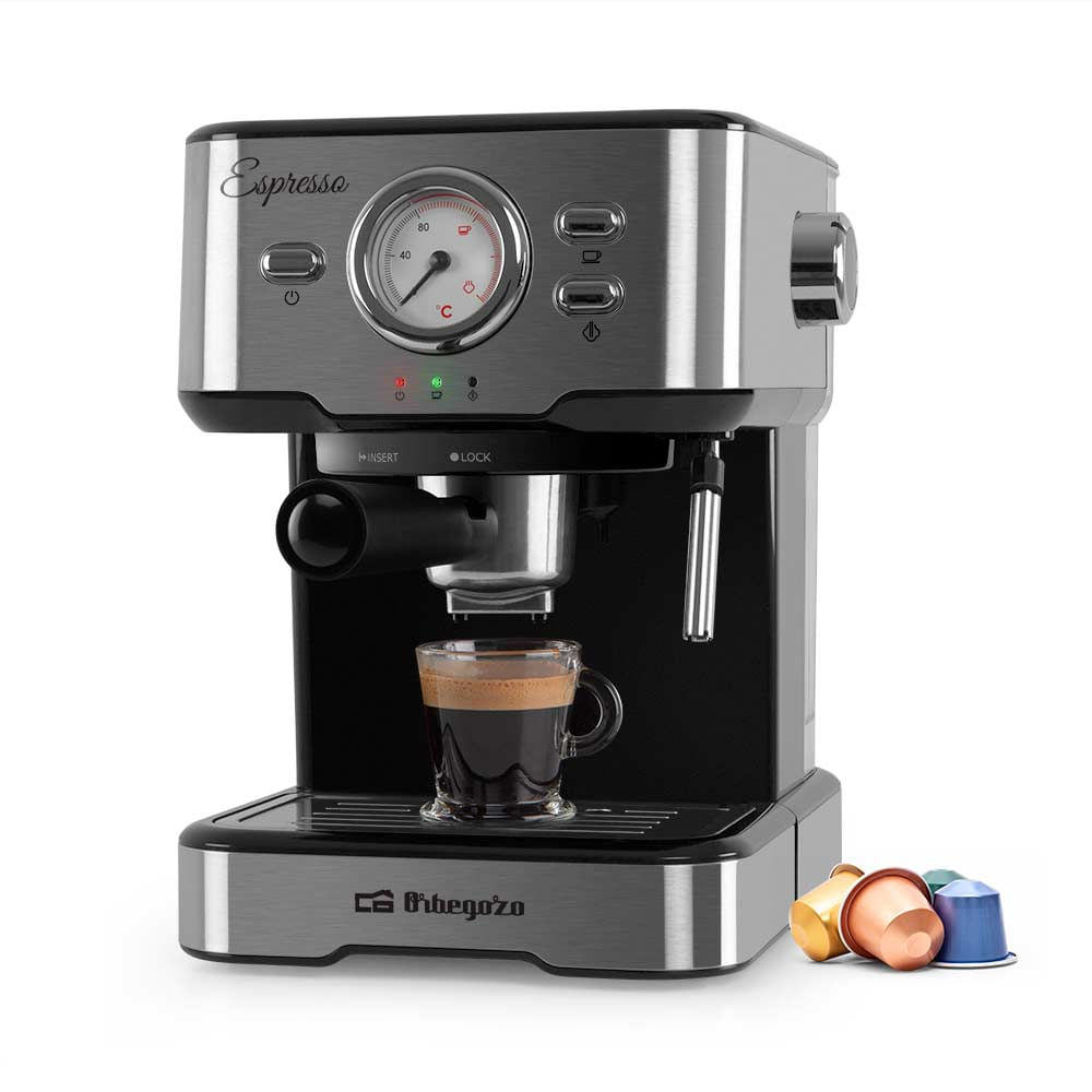 Orbegozo Caffettiera Espresso EX 5500 Orbegozo - CaffÃ ̈ Cremoso Intenso con Aroma di Chicchi Appena Macinati Orbegozo EX 5500 macchina per caffè