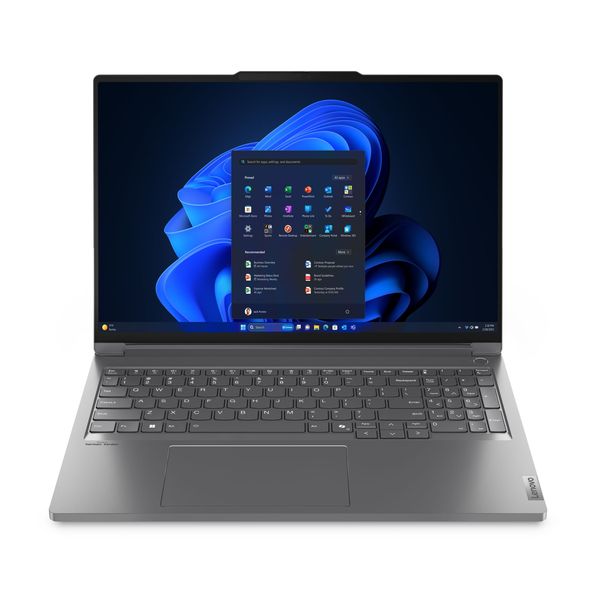 Lenovo ThinkBook 16p G5 IRX Intel Core i9 i9-14900HX Computer portatile 40,6 cm (16") 3.2K 32 GB DDR5-SDRAM 1 TB SSD NVIDIA GeForce RTX 4060 Wi-Fi 6