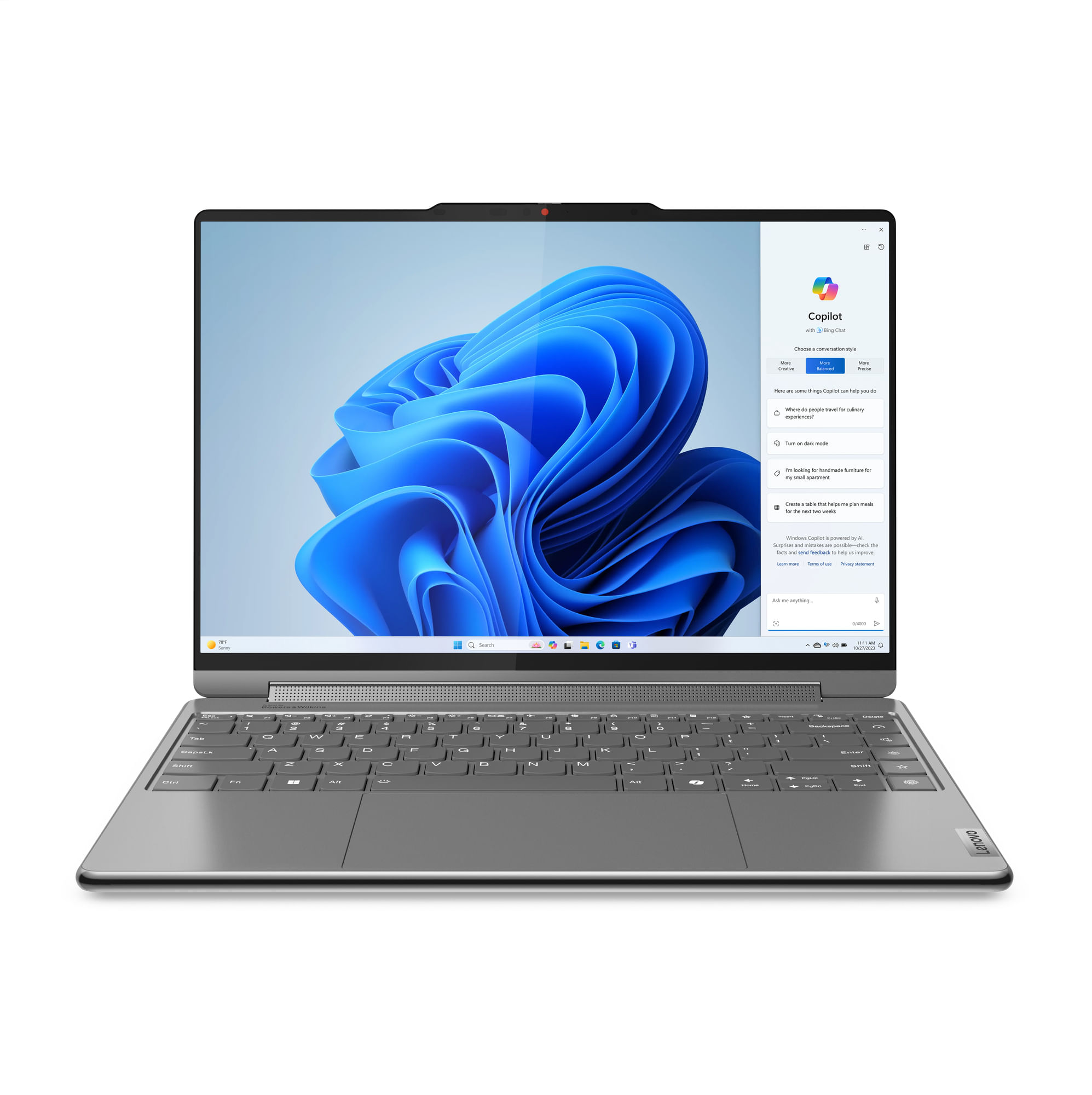 Lenovo Yoga 9 2-in-1 14IMH9 Intel Core Ultra 7 155H Ibrido (2 in 1) 35,6 cm (14") Touch screen WQUXGA 16 GB LPDDR5x-SDRAM 1 TB SSD Wi-Fi 6E (802.11ax)