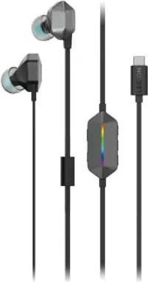 Lenovo Legion E510 Cuffie Cablato In-ear Gaming USB tipo-C Grigio