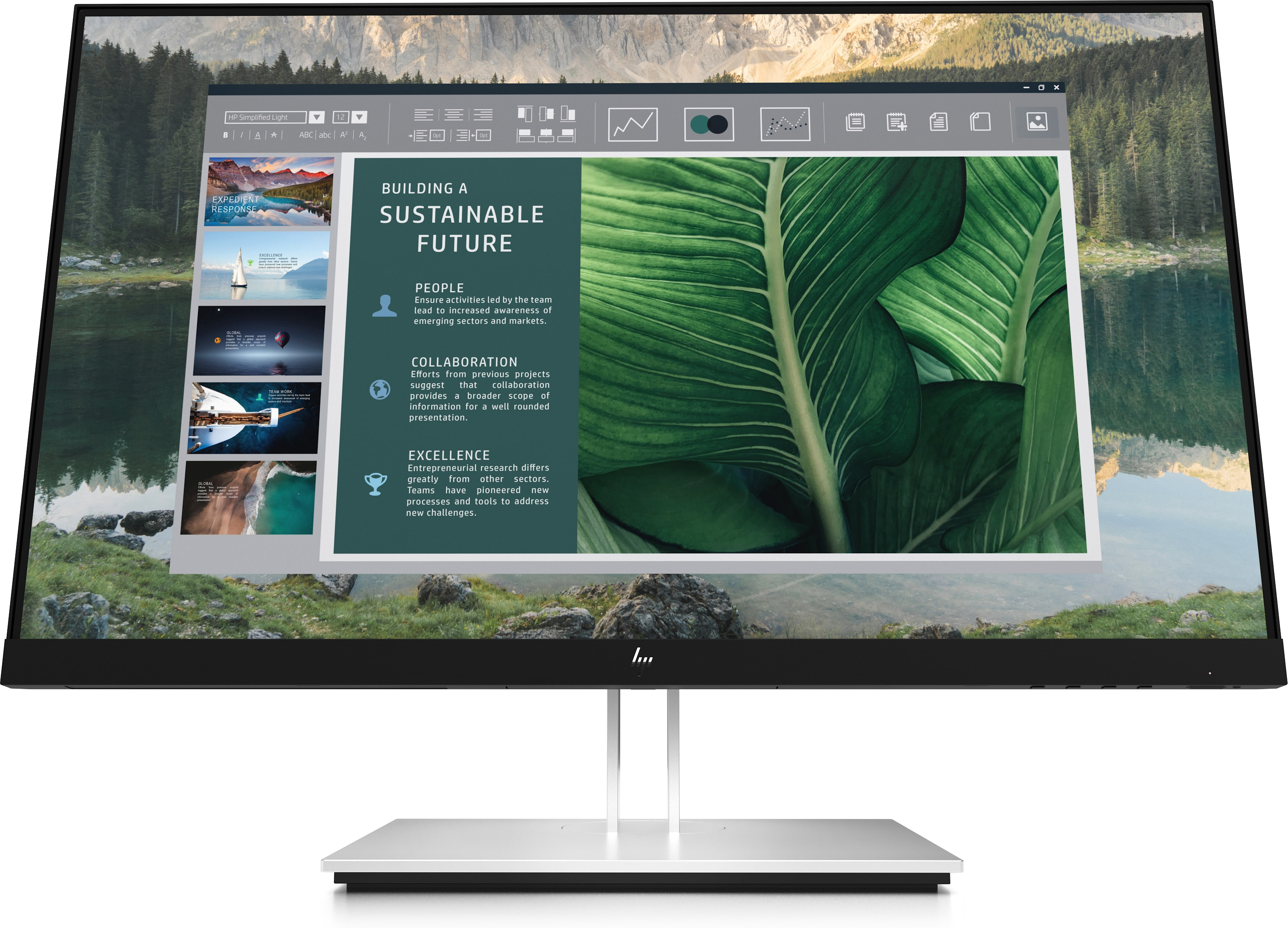 HP E-Series E24u G4 Monitor PC 60,5 cm [23.8] 1920 x 1080 Pixel Full HD Nero (E24u G4 computer monitor 60.5 - cm [23.8] HP E-Series E24u G4 Monitor PC