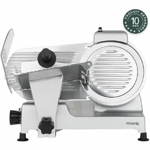 Hkoenig H.Koenig MSX220 affettatrice Elettrico 240 W Acciaio inox Alluminio Hkoenig Affettatrici Hkoenig Grigio